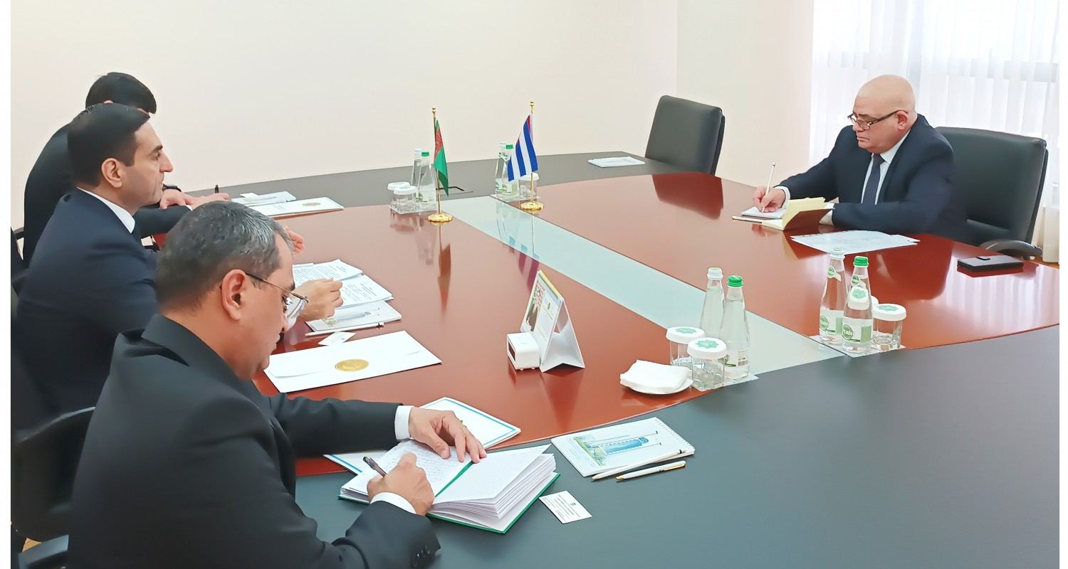 Turkmenistan, Cuba discuss prospects for expanding trade and economic partnership